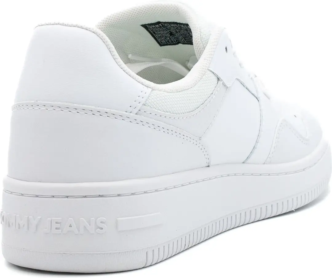 Tommy Hilfiger TJW Retro Basket Essential Dames Sneakers - Wit - Maat 39 - afbeelding 6 van 6