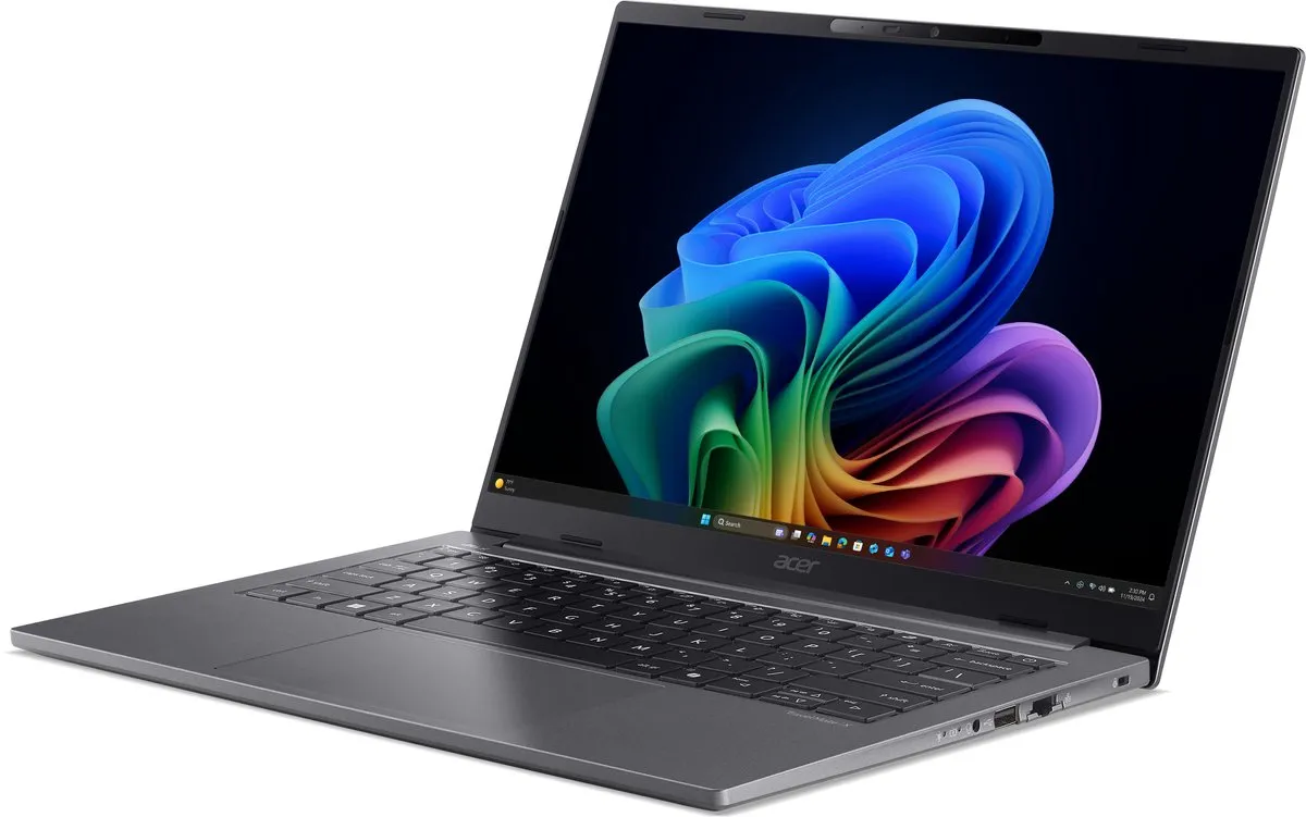 Acer TravelMate X4 TMX414-51-TCO-55R3 Copilot+ PC - 14" WUXGA - 16GB/512GB - Grijs
