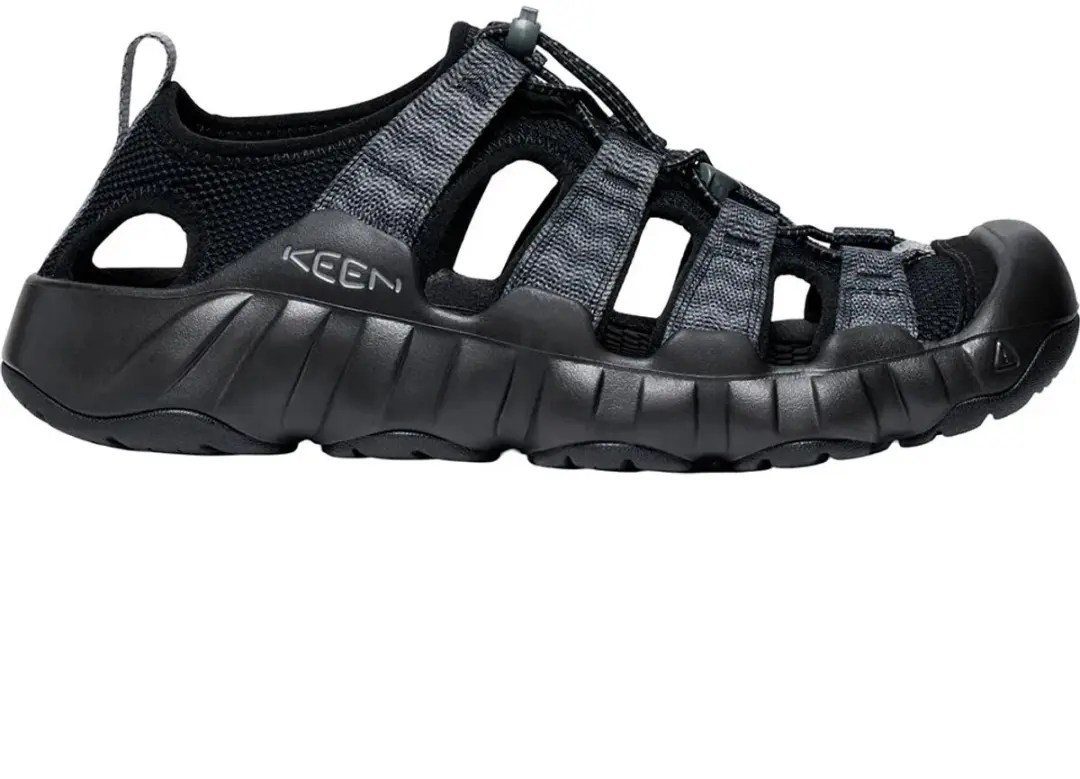 Keen Hyperport H2 Wandelschoenen - 40 - Zwart/staalgrijs - afbeelding 3 van 6