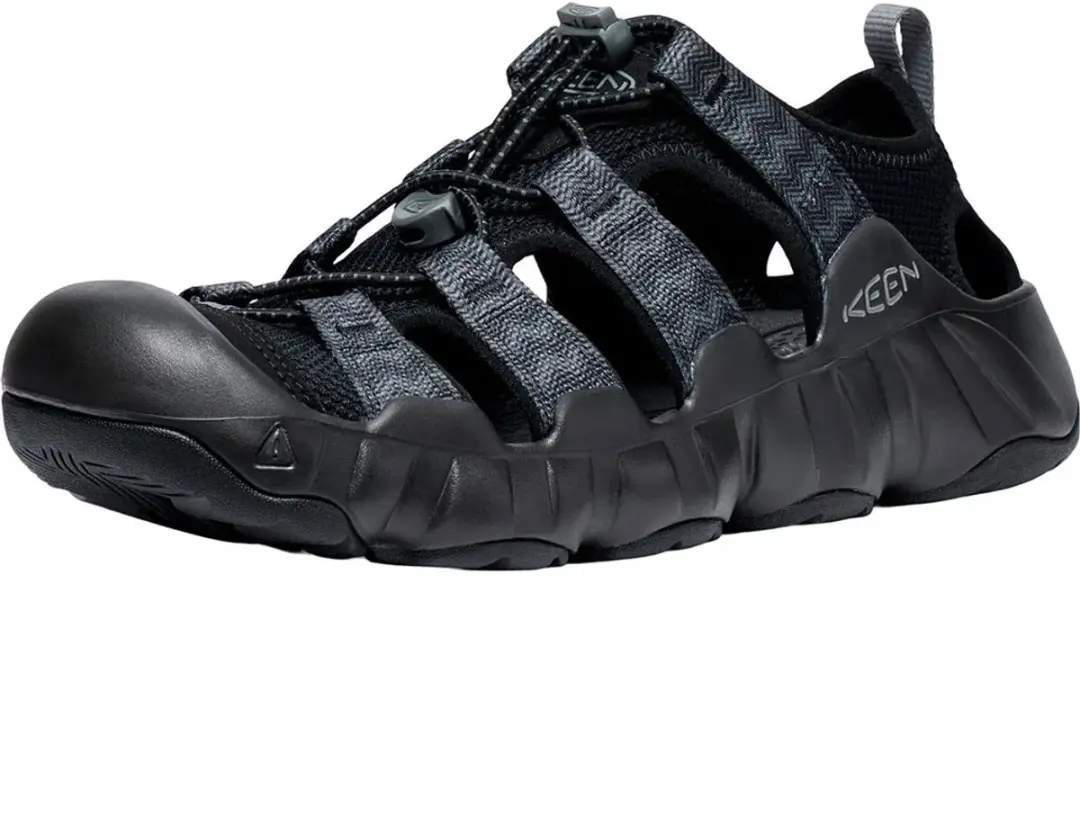 Keen Hyperport H2 Wandelschoenen - 40 - Zwart/staalgrijs - afbeelding 4 van 6
