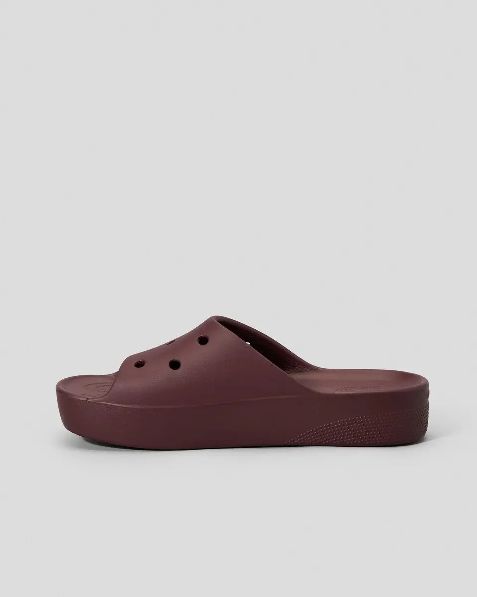 Crocs Classic Platform Slide Dark Cherry Red Maat 38/39 US W8