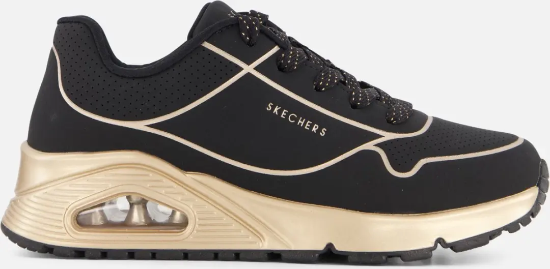 Skechers Uno Cozy On Air Sneakers zwart