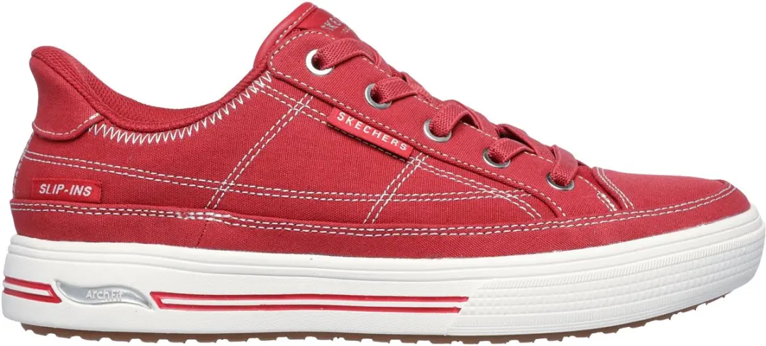 Skechers ARCH FIT ARCADE-SEE YA THERE Dames Sneakers - Rood
