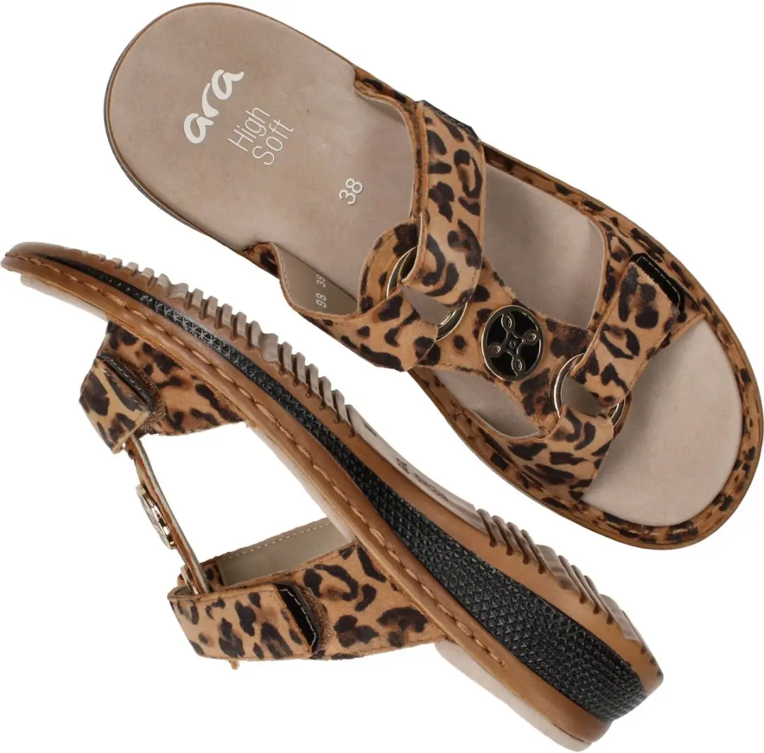 Ara Hawaii Teenslipper - Maat 41 - Leopard - afbeelding 6 van 6