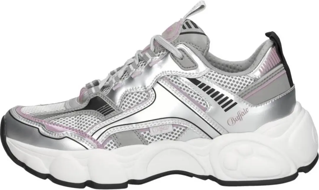 Buffalo CLD Run Sneakers Laag - zilver - Maat 40 - afbeelding 2 van 6