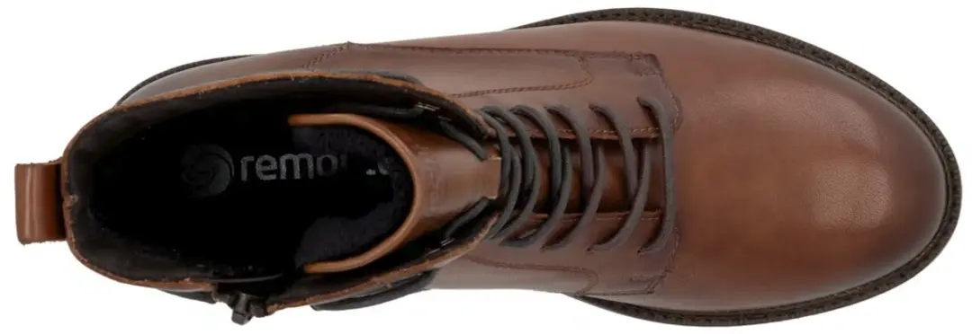 Remonte D2W80 Enkellaarzen - Bruin Leer - 38