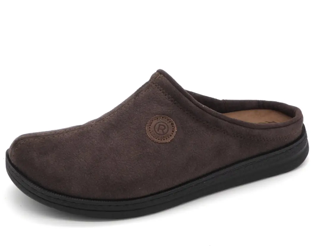 Rohde Heren Pantoffels 7144 - Maat 45 - Donkerbruin - afbeelding 3 van 6