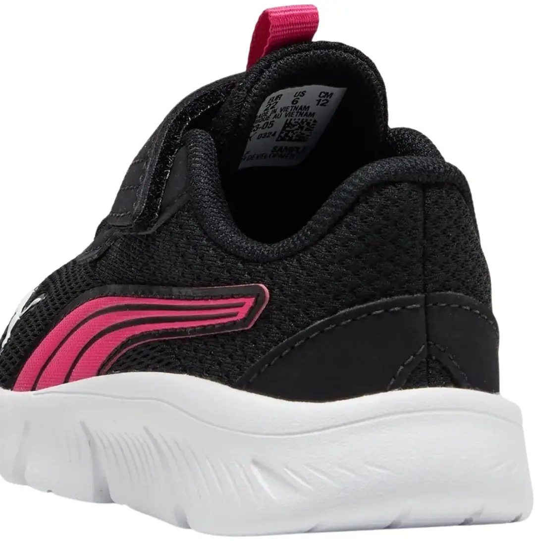 PUMA FlexFocus Modern AC+ Sneakers Junior - 20 - Zwart/Rozewit