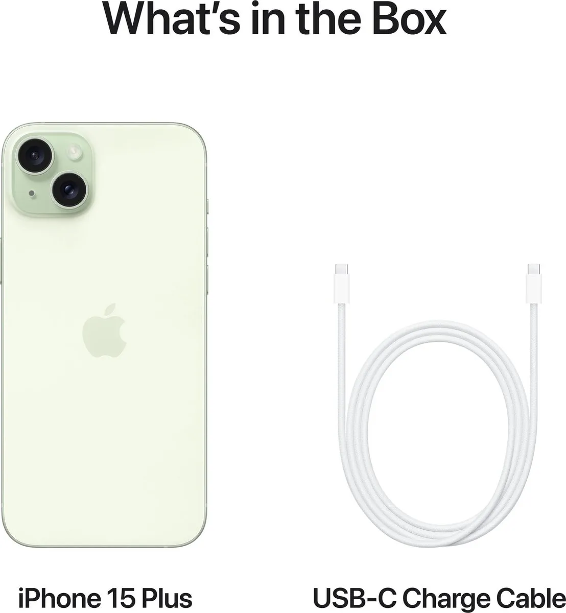 Apple iPhone 15 Plus MU1Q3ZD/A - 512GB - Groen