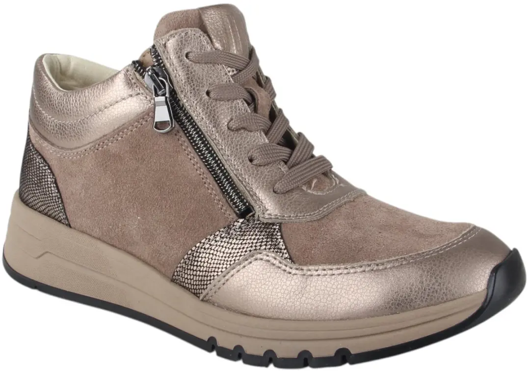 Wäldlaufer 957702 Dames Veterboots - Metallic