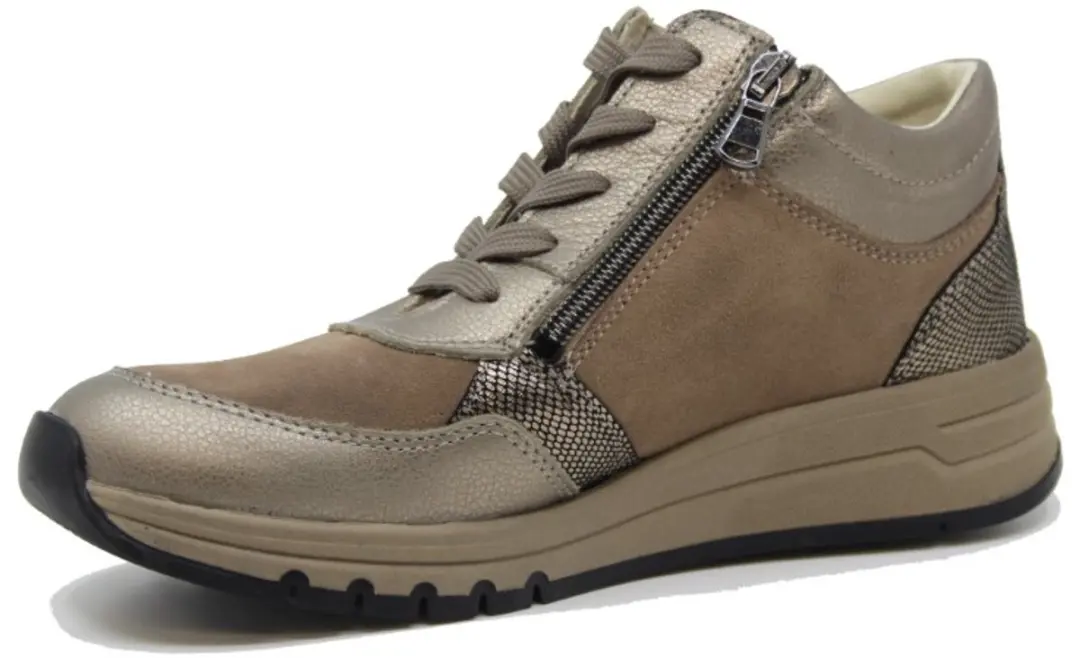 Wäldlaufer 957702 Dames Veterboots - Metallic