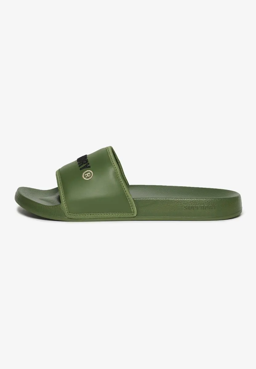 Superdry Tarp Core Slippers Heren - Olive Khaki - afbeelding 4 van 6