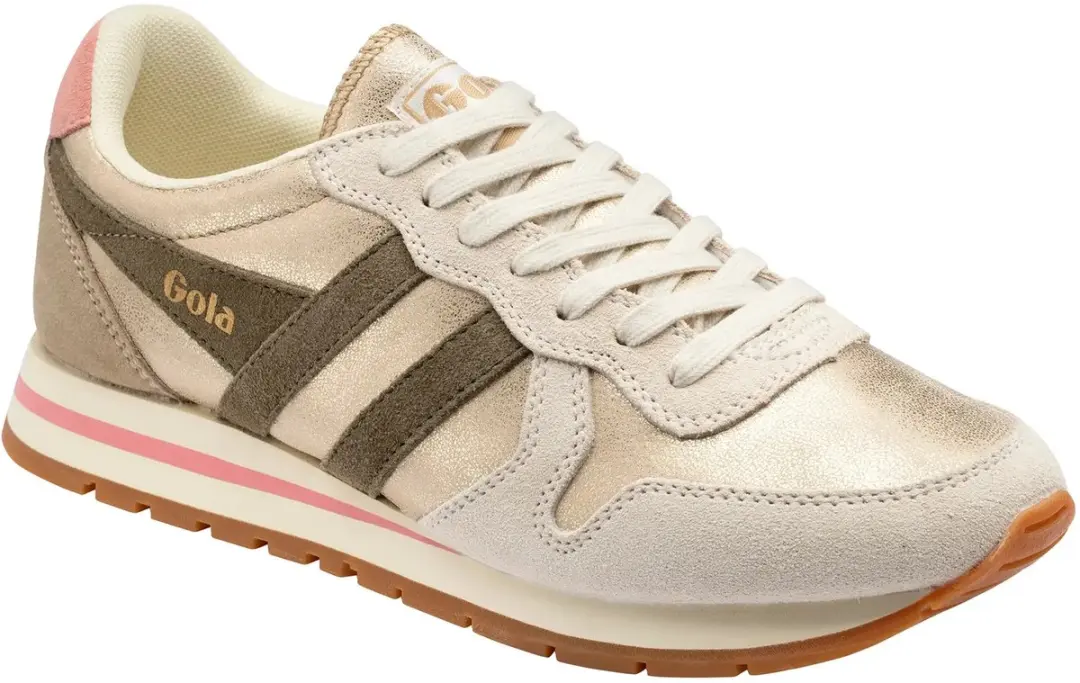 Gola Daytona Blaze Schoenen - 39 - Gold/Khaki/Coral Pink