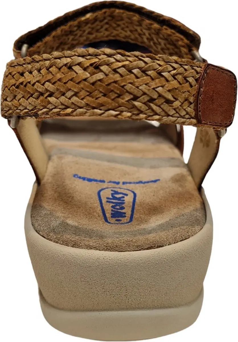 Wolky 0105631 Dames Sandalen - Cognac - afbeelding 3 van 6