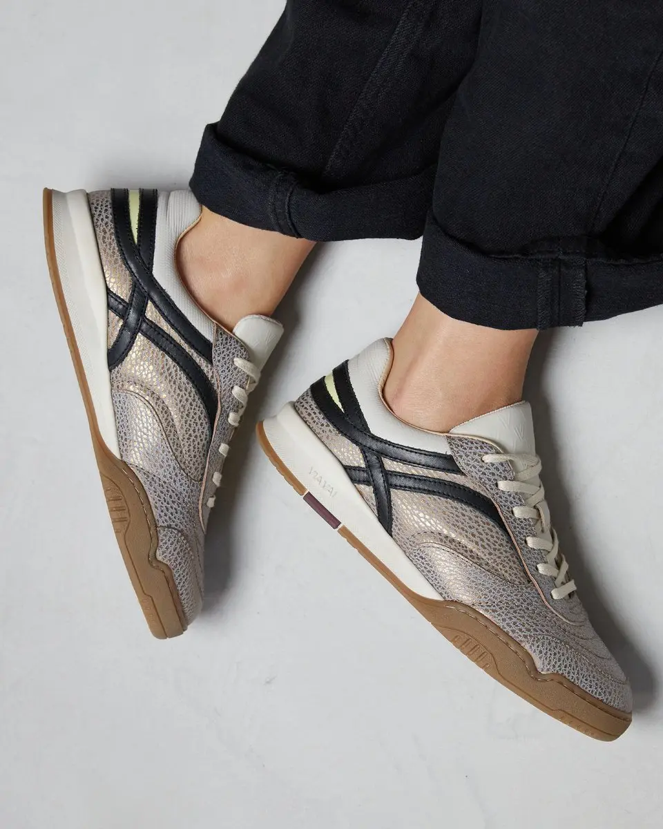VIA VAI Kris Sky Sneakers Dames - Leer Metallic - Maat 38 - afbeelding 6 van 6