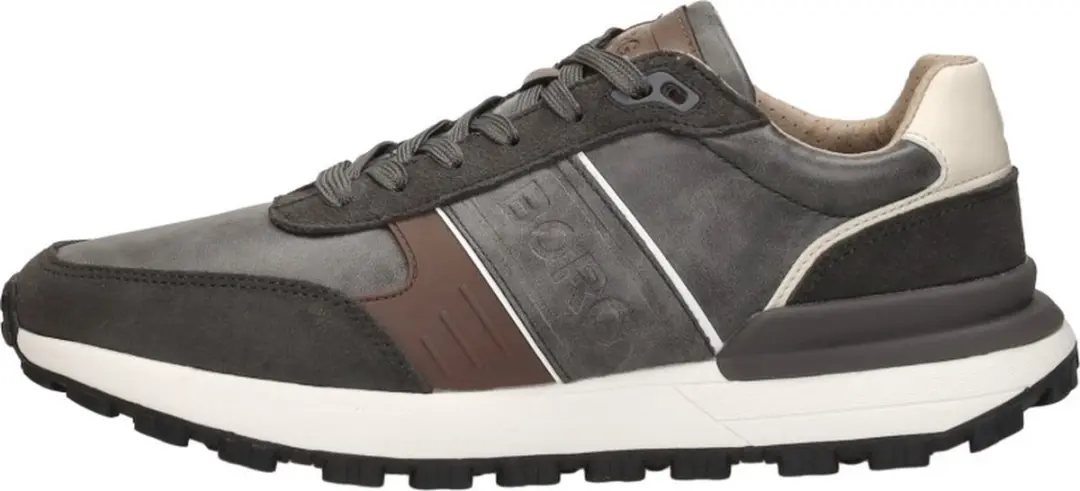 Bjorn Borg Runner Low M Sneakers - Heren - Grijs - afbeelding 2 van 6
