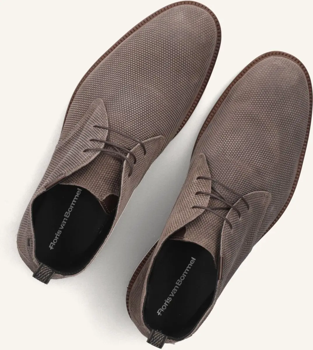 Floris van Bommel De Normer Veterschoenen SFM-50132 - Taupe - 40⅔ - afbeelding 4 van 6