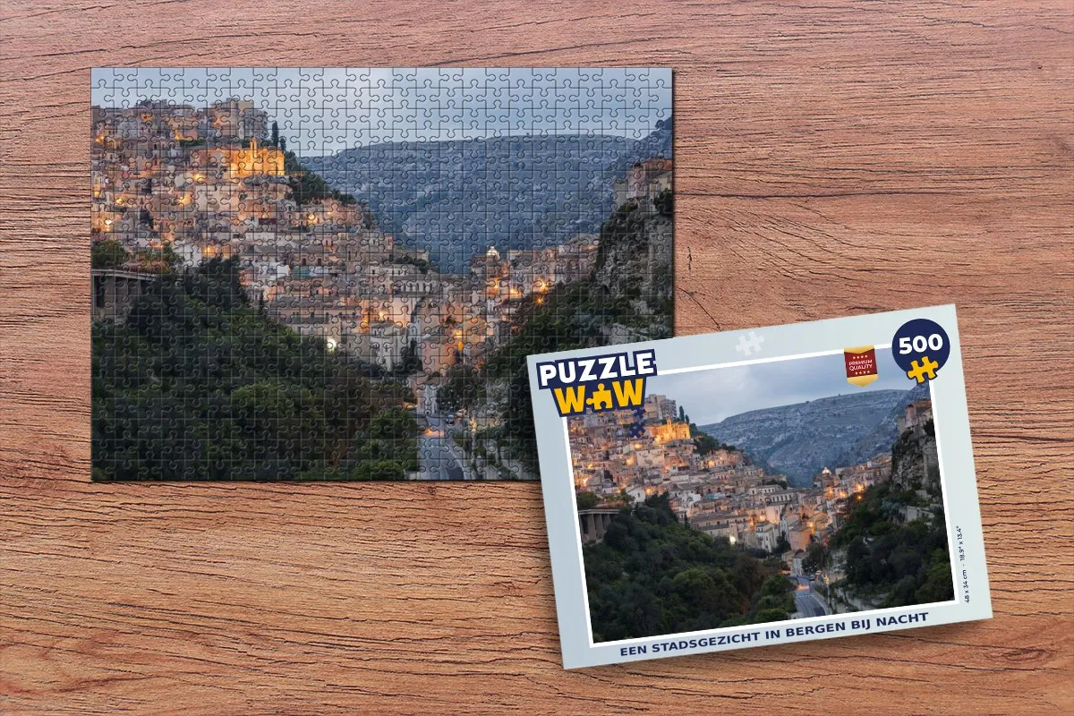 PuzzleWow Legpuzzel 500 Stuks