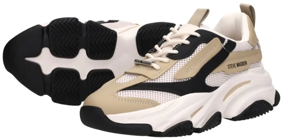 Steve Madden Possession Dames Sneakers - Zwart - Maat 41 - afbeelding 6 van 6