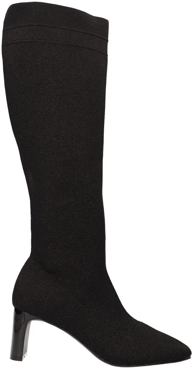 La Strada Laars Zwart Knitted