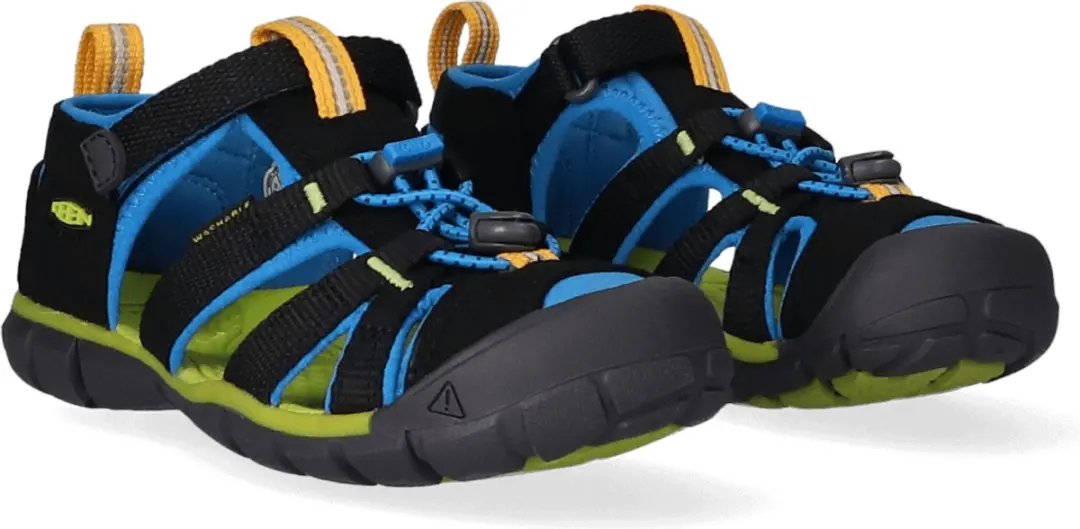 Keen Seacamp II Sandalen - Maat 31 - Zwart/Blauw - afbeelding 3 van 6