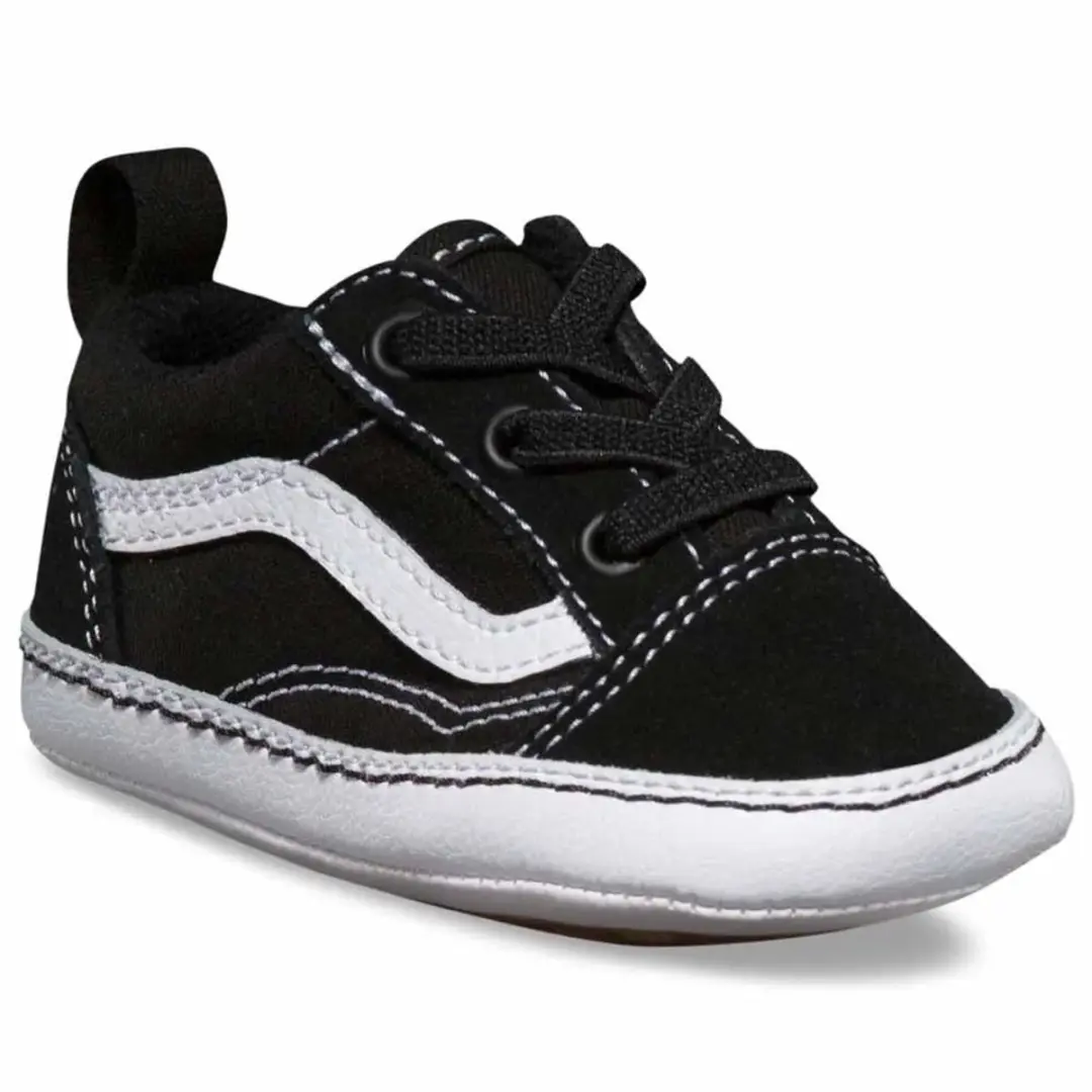 Vans Old Skool Crib Peuter Sneaker 18 - Zwart