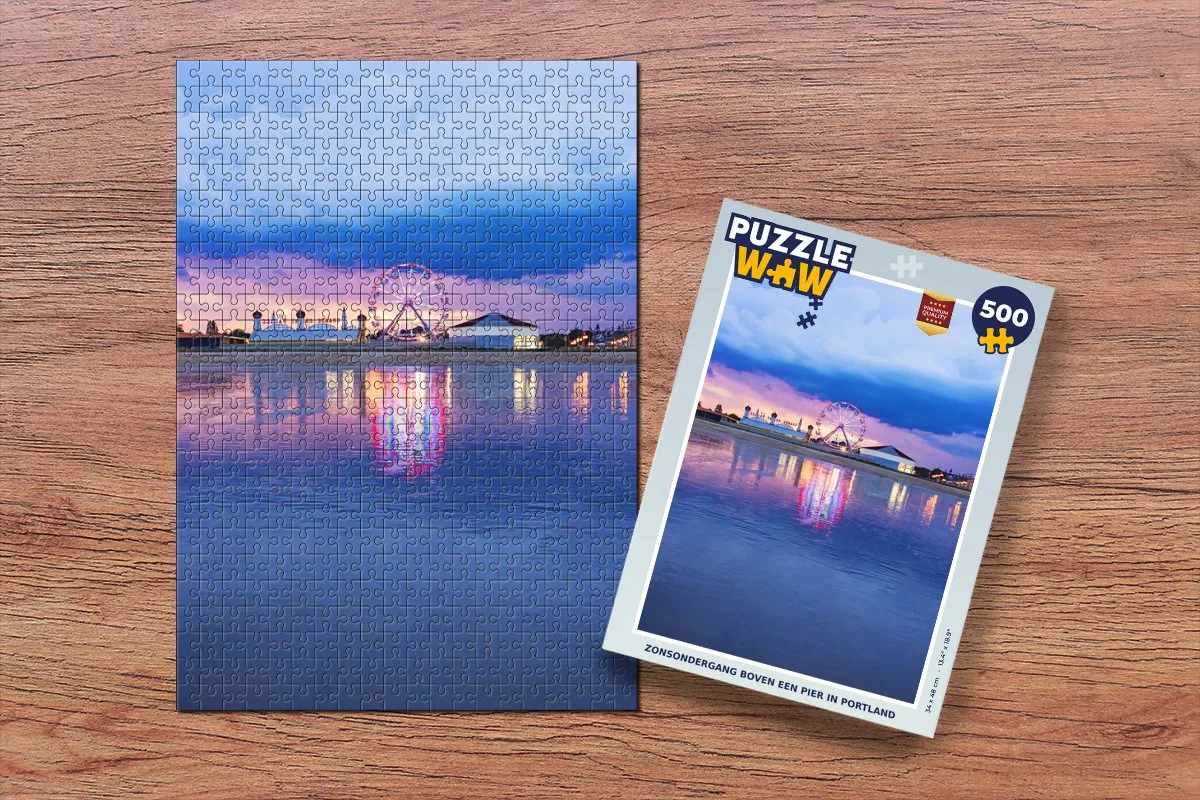 PuzzleWow Wolken Feest Legpuzzel 500 Stuks - Multicolor