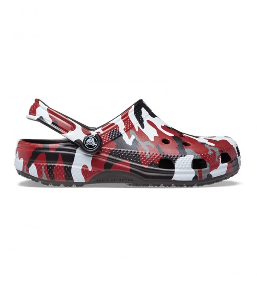 Crocs Classic Camo Black/Red Maat 23/24 US C7