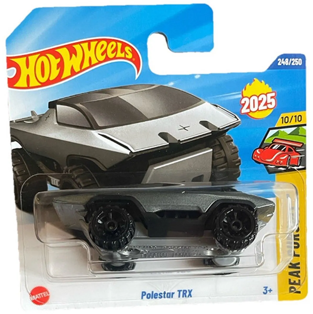 Hot Wheels Polestar TRX Silber 21A Short Card 2025
