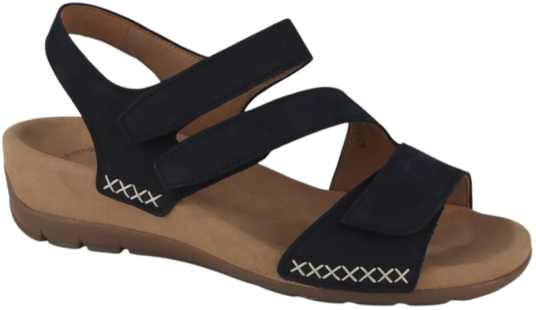 Gabor Damen Sandalette in dunkelblau