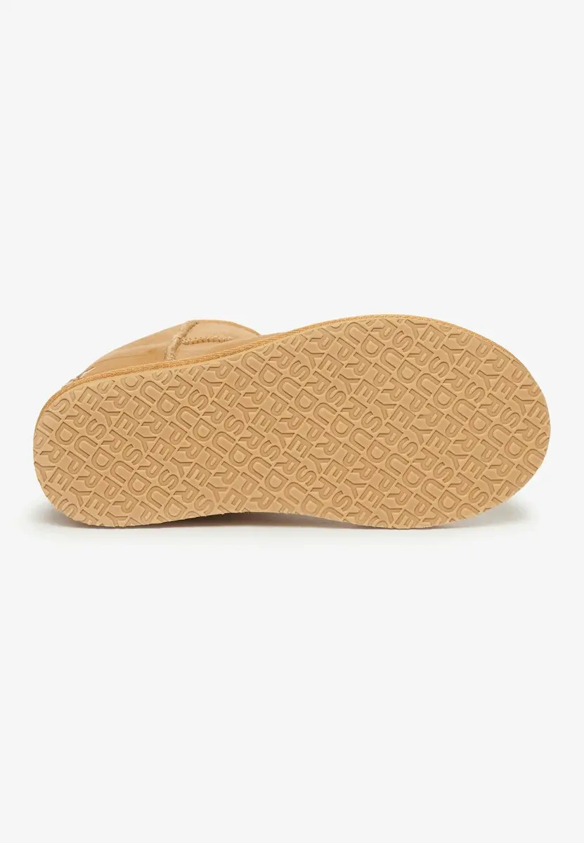 Superdry Suède Sherpa Minilaarzen WF210080A - Light Tan
