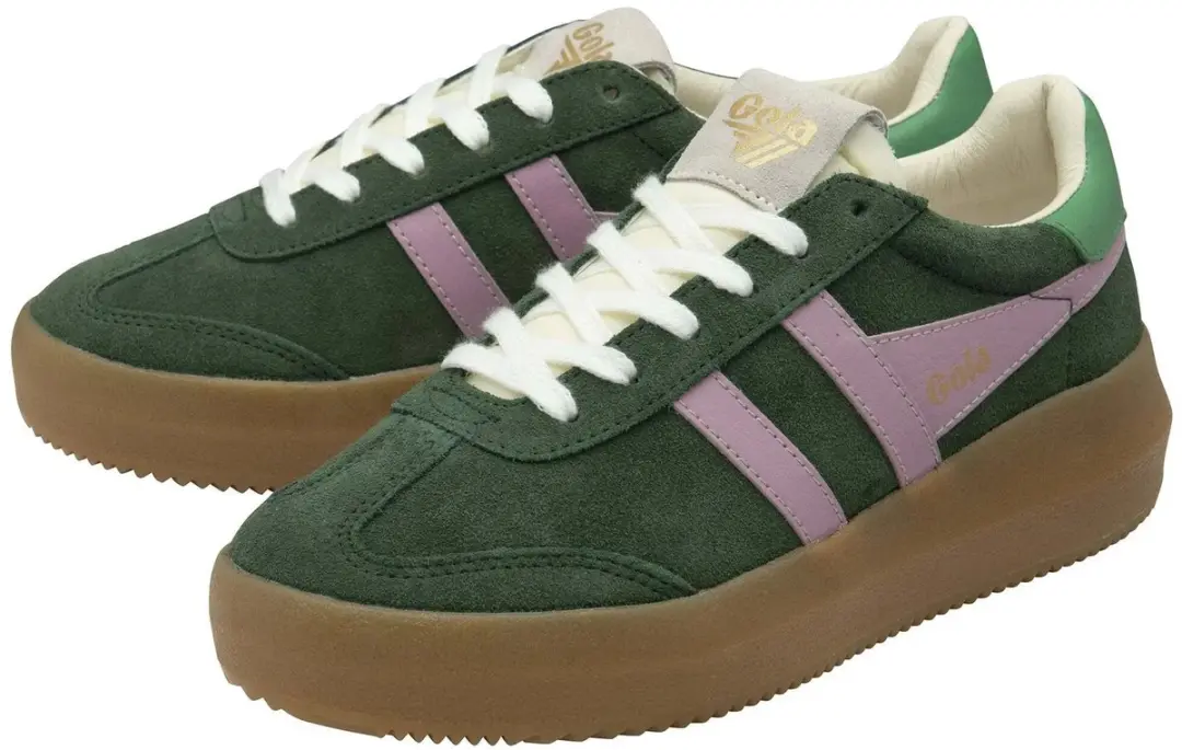 Gola Athena Trainer CLB573 - Damestrainers 42 - Evergreen/Candy/Jade/Gum