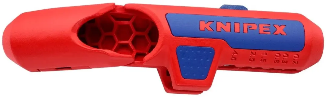 Knipex Ergostrip Links Universeel Ontmantelingsgereedschap - Rood