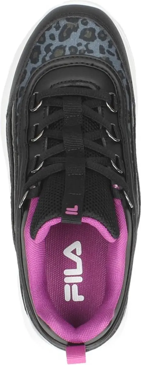 Fila Strada a Low Sneakers Zwart Imitatieleer - Dames - Maat 33 - afbeelding 5 van 6