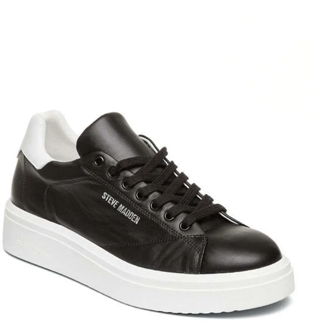 Steve Madden Fynner SM12000465 Trainers - 44 - Zwart/Wit - afbeelding 2 van 2