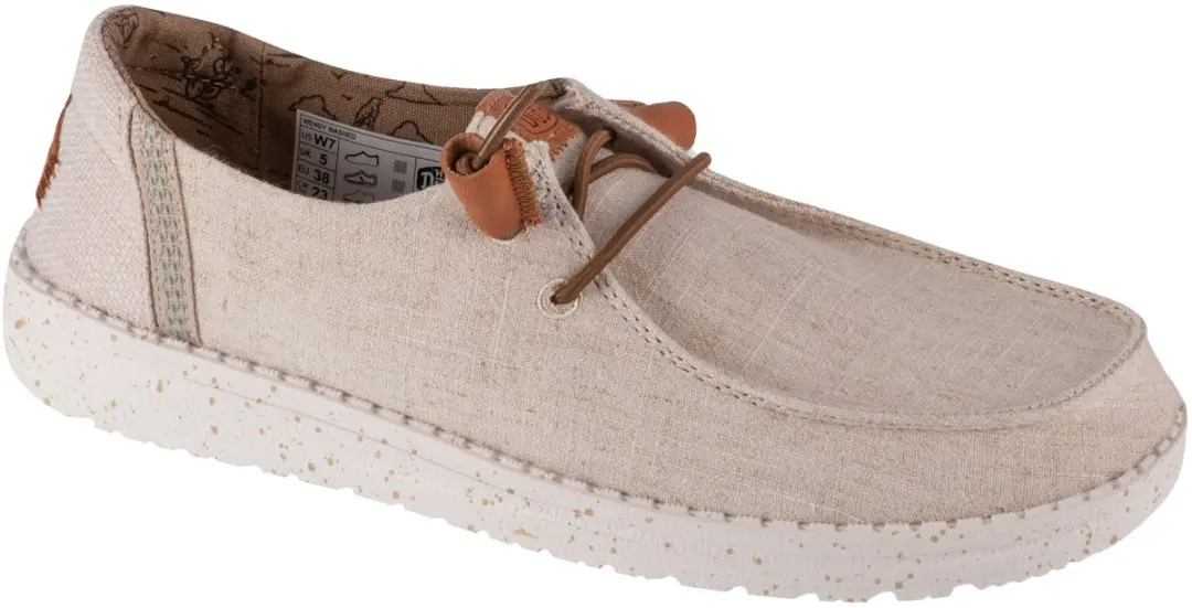 HEYDUDE Wendy Washed Canvas Dames Instapper