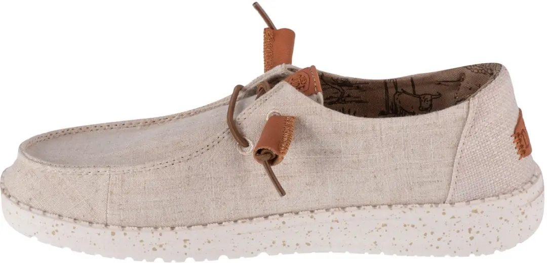 HEYDUDE Wendy Washed Canvas Dames Instapper - Multi - afbeelding 4 van 6