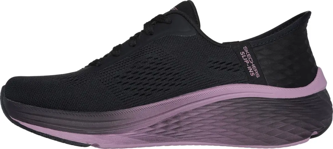 Skechers Max Cushioning Elite 2.0 So Dames Sneakers - 41 - Zwart/Paars - afbeelding 3 van 6
