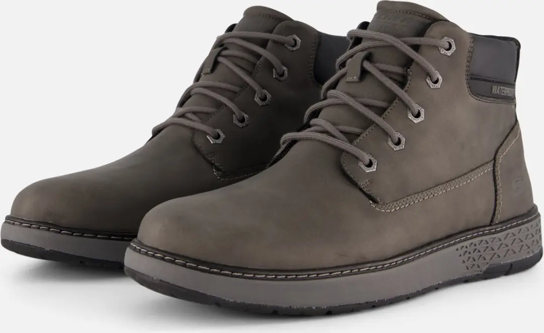 Skechers Garlan Veterschoenen grijs Synthetisch - Maat 47.5