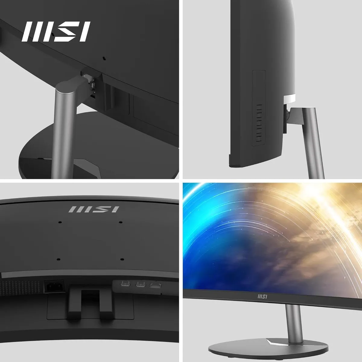 MSI Pro MP341CQ Curved Monitor 34" - QHD - 100Hz - afbeelding 6 van 6