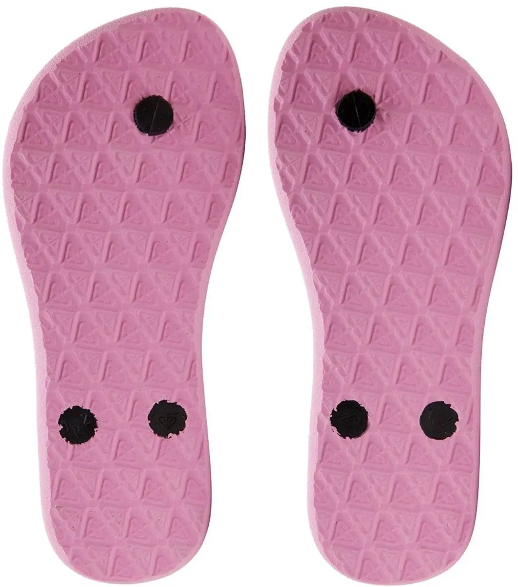 Roxy Viva Stamp II Teenslipper - EU 29 - Zwart - afbeelding 2 van 6