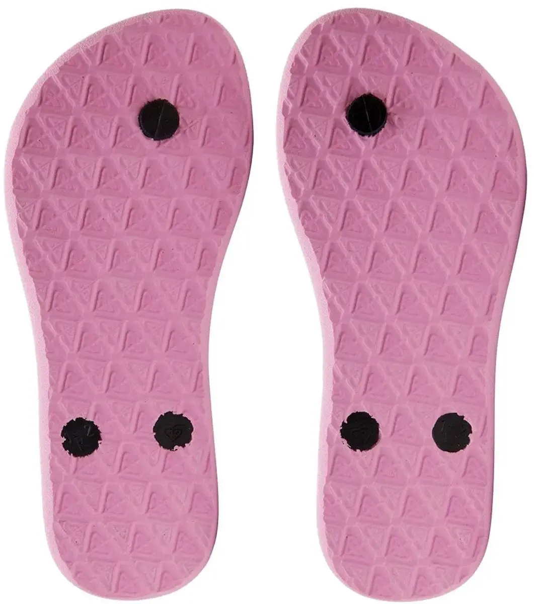 Roxy Viva Stamp II Teenslipper - EU 29 - Zwart - afbeelding 3 van 6