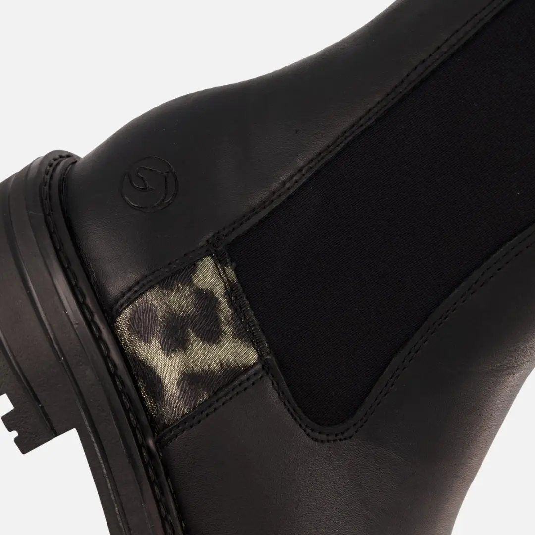 Remonte Chelsea Boots Leer - Zwart - Maat 40