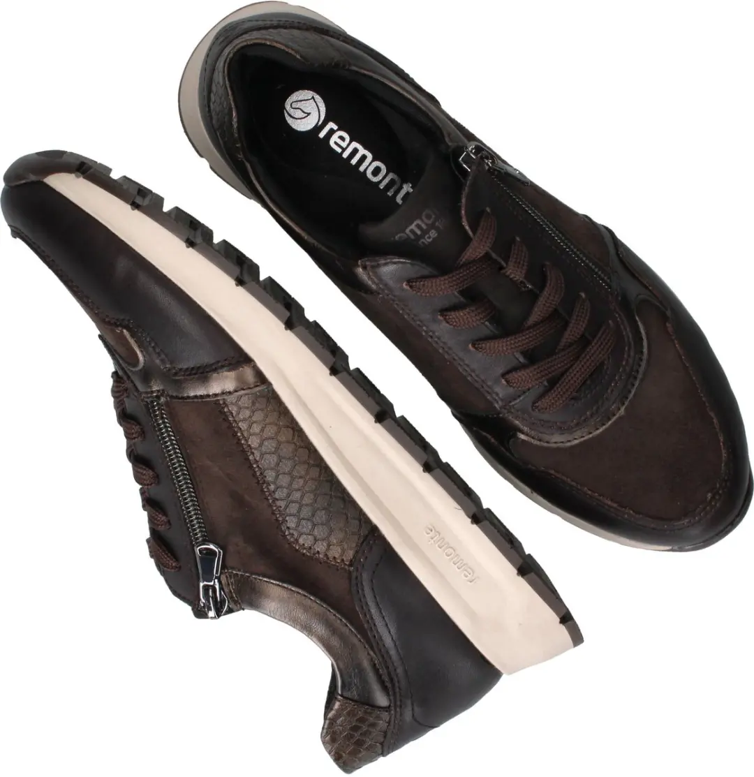 Remonte 108406 Sneakers - Bruin - Maat 41 - afbeelding 3 van 6