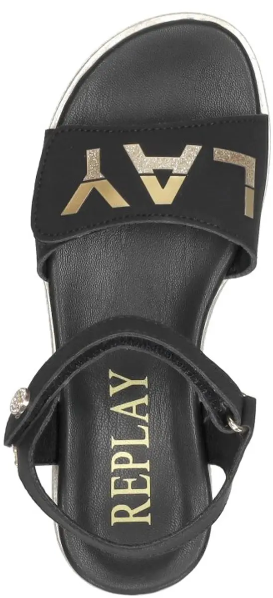 Replay Sandal 6 Meiden Sandalen - Zwart - Maat 30 - afbeelding 4 van 6