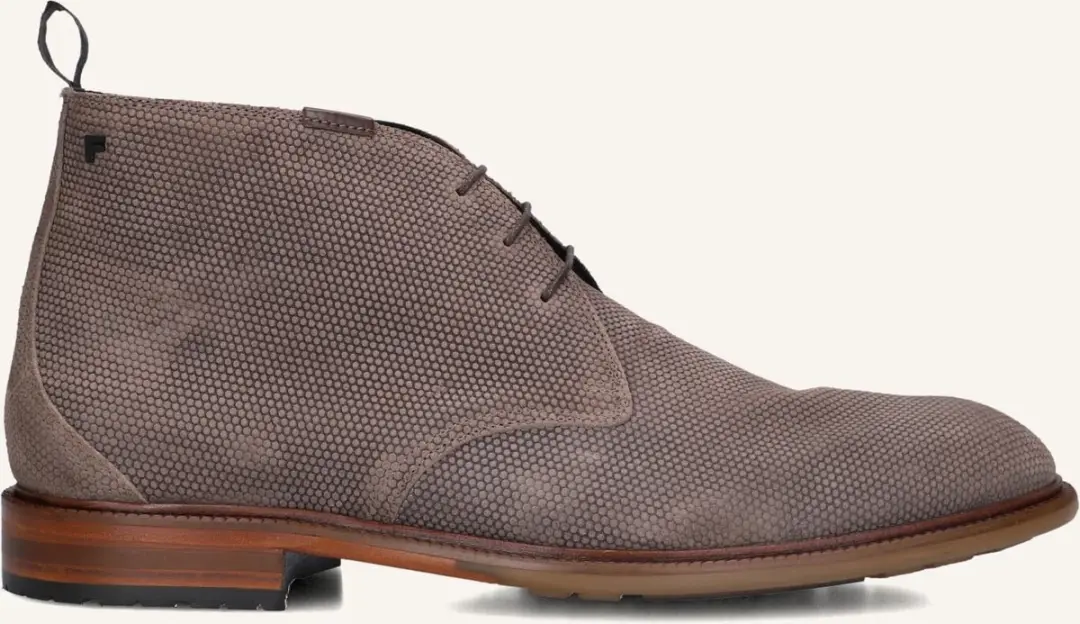 Floris van Bommel De Normer Veterschoenen - Taupe - Maat 41⅓ - afbeelding 4 van 6