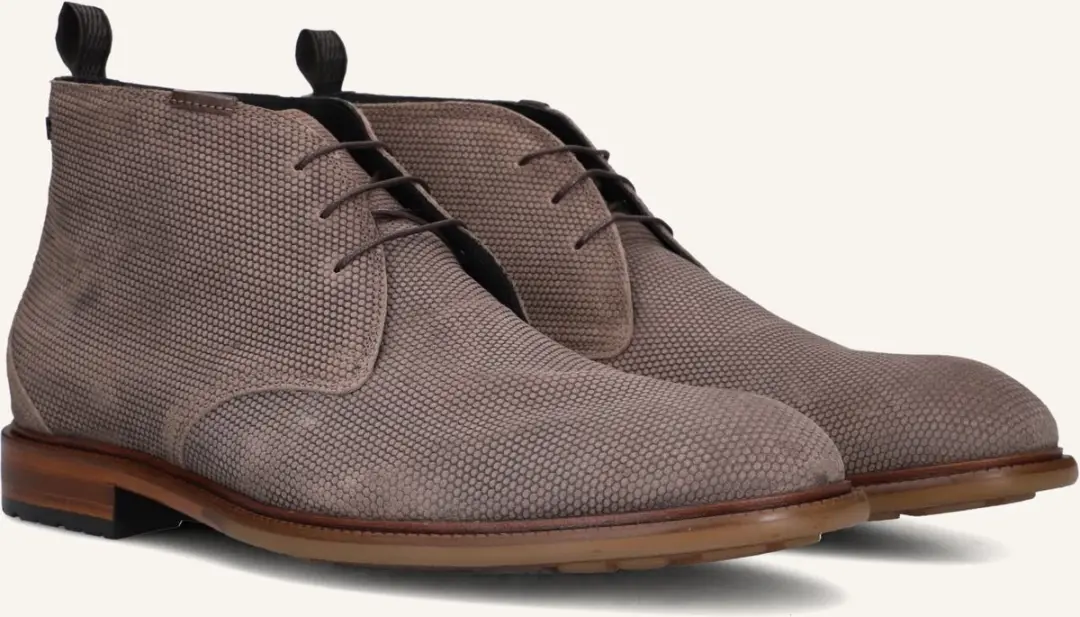 Floris van Bommel De Normer Veterschoenen - Taupe - Maat 41⅓ - afbeelding 6 van 6