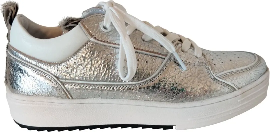 Maruti Anna Sneakers Metallic Silver Zebra 37 - afbeelding 2 van 6