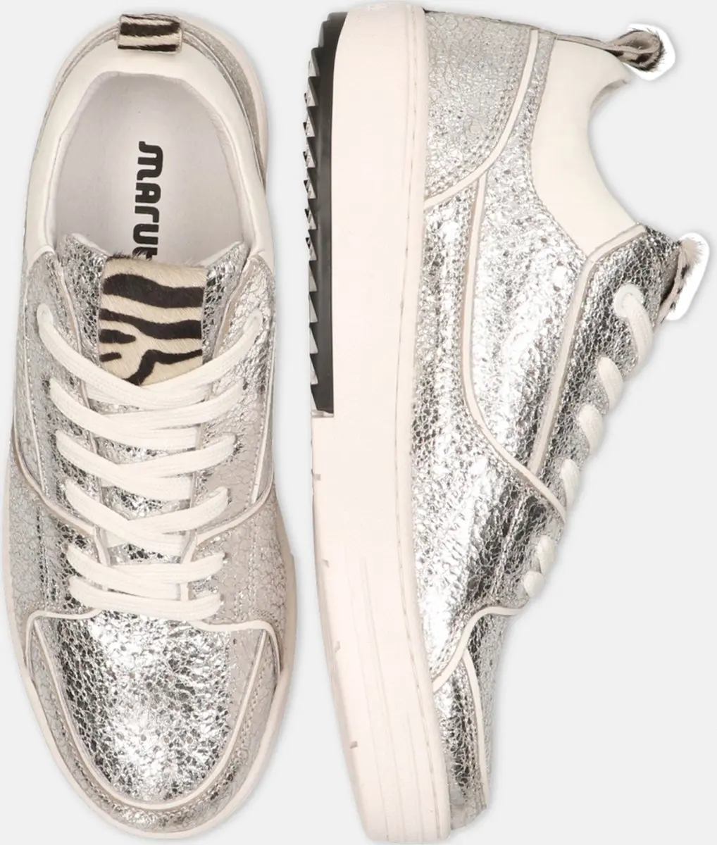 Maruti Anna Sneakers Metallic Silver Zebra 37 - afbeelding 6 van 6