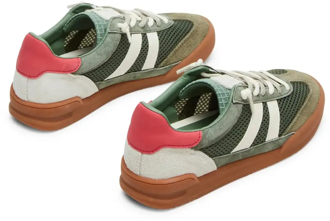 Steve Madden Verdict SM110038 Damestrainers - 39 - Groen Multi - afbeelding 2 van 3